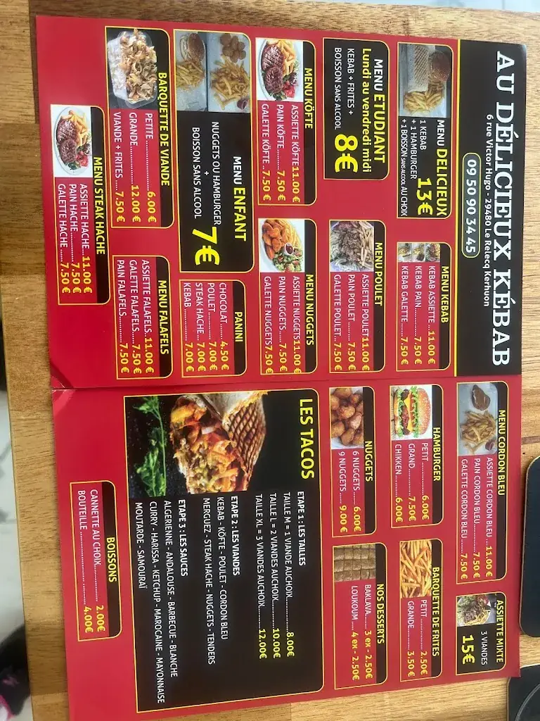 Menu_LE RELECQ KEBAB_Relecq-Kerhuon_image_2