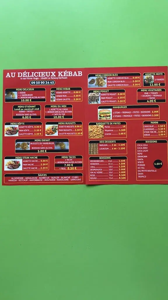 Menu_LE RELECQ KEBAB_Relecq-Kerhuon_image_3