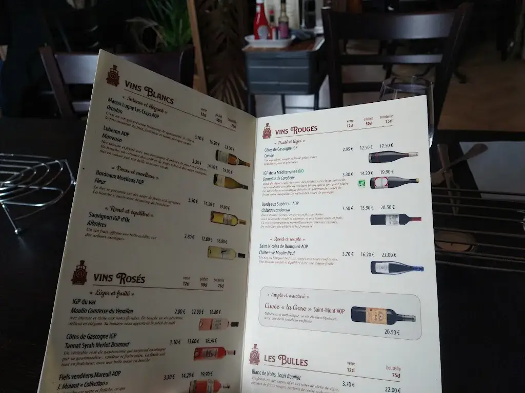 Menü_La Gare_Lesneven_Bild_3