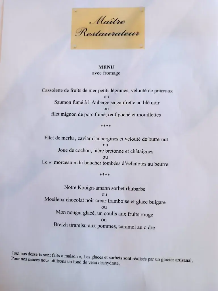 Menu_Auberge Limerzelaise_Limerzel_image_1