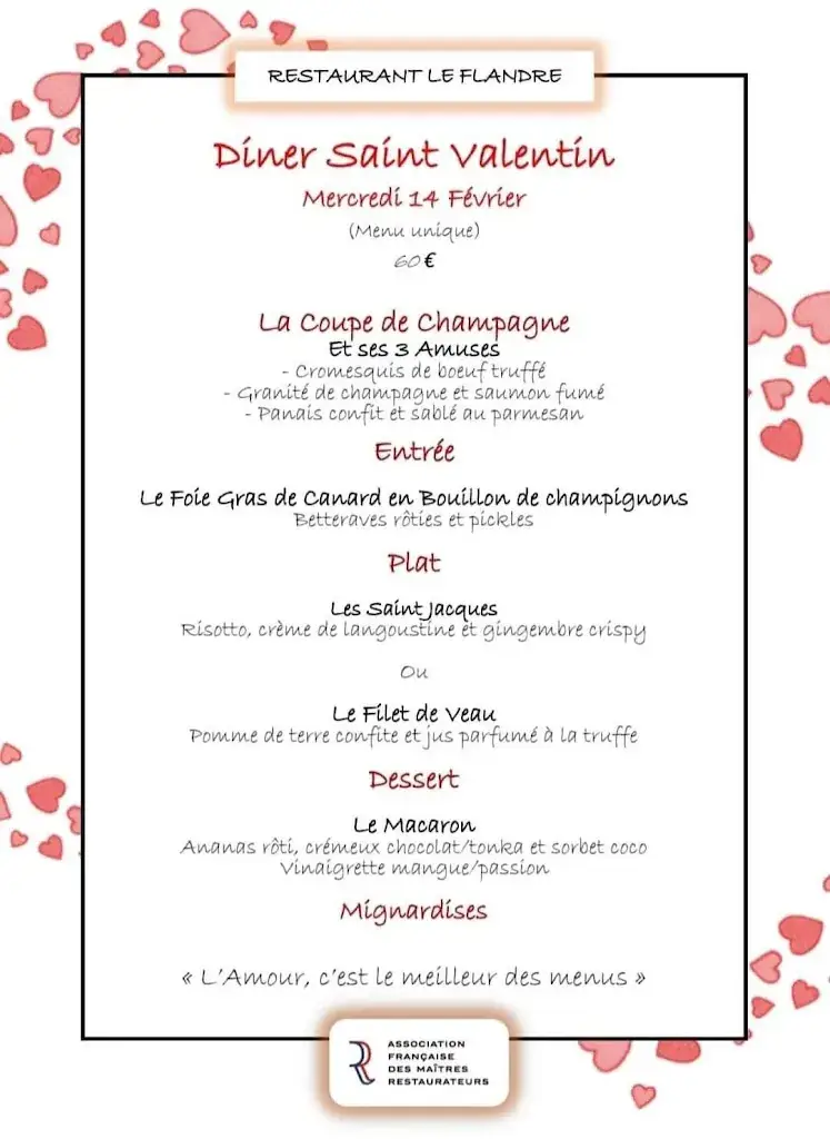 Menu_Le Flandre_Saint-Palais-sur-Mer_image_1