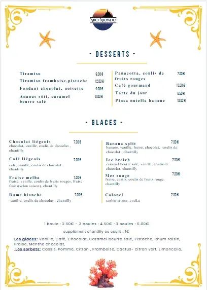 Menü_MIO MONDO_Vivier-sur-Mer_Bild_1