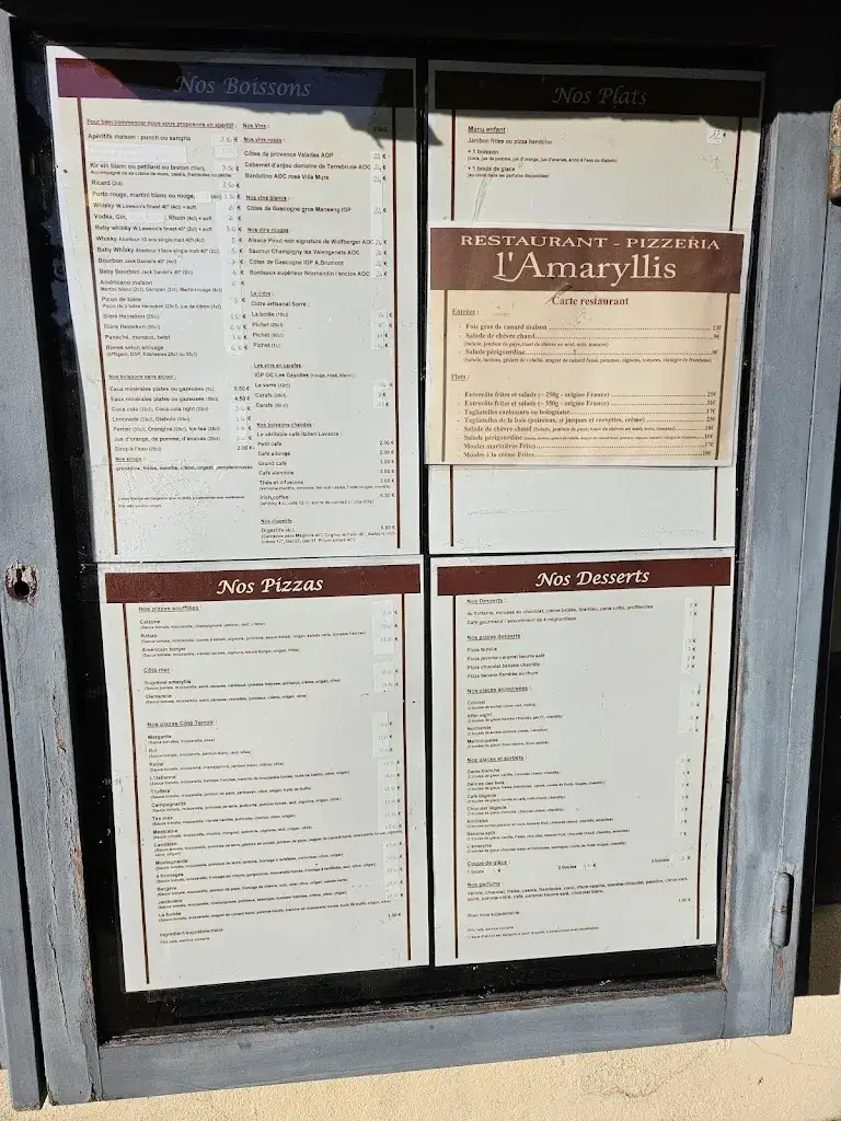 Menu_L'Amaryllis_Vivier-sur-Mer_image_1