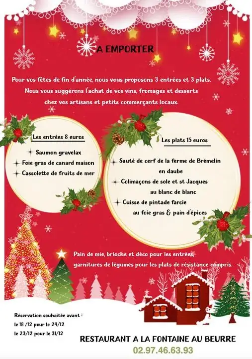 Menu_À la Fontaine au Beurre_Locminé_image_4