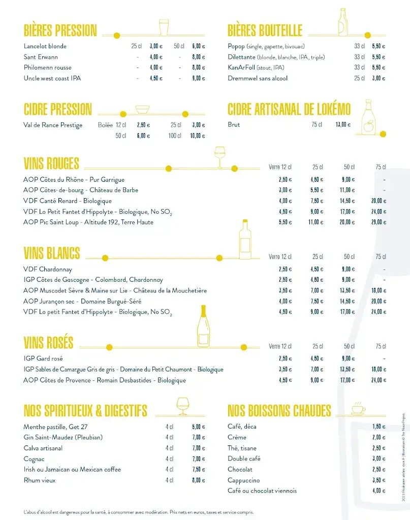 Menu_Le Café du Port_Trédrez-Locquémeau_image_1