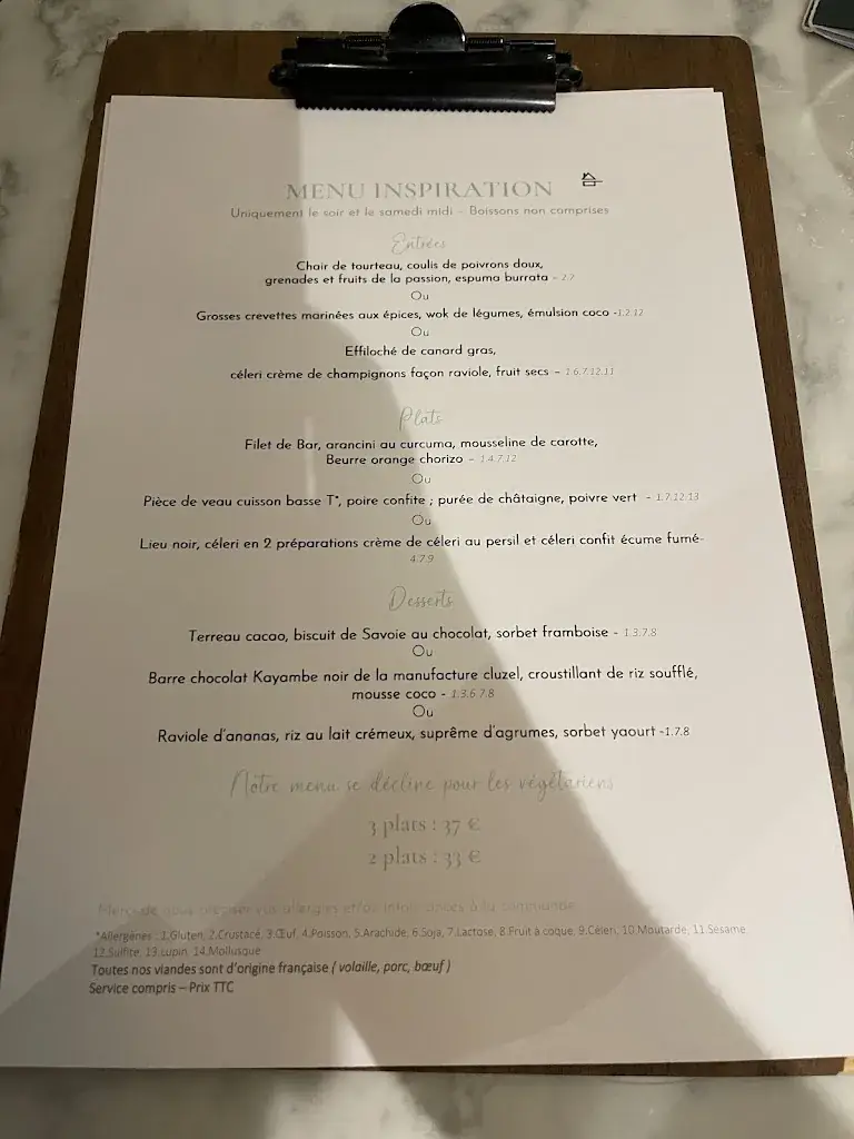 Menu_La Terrasse du Ter_Larmor-Plage_image_1