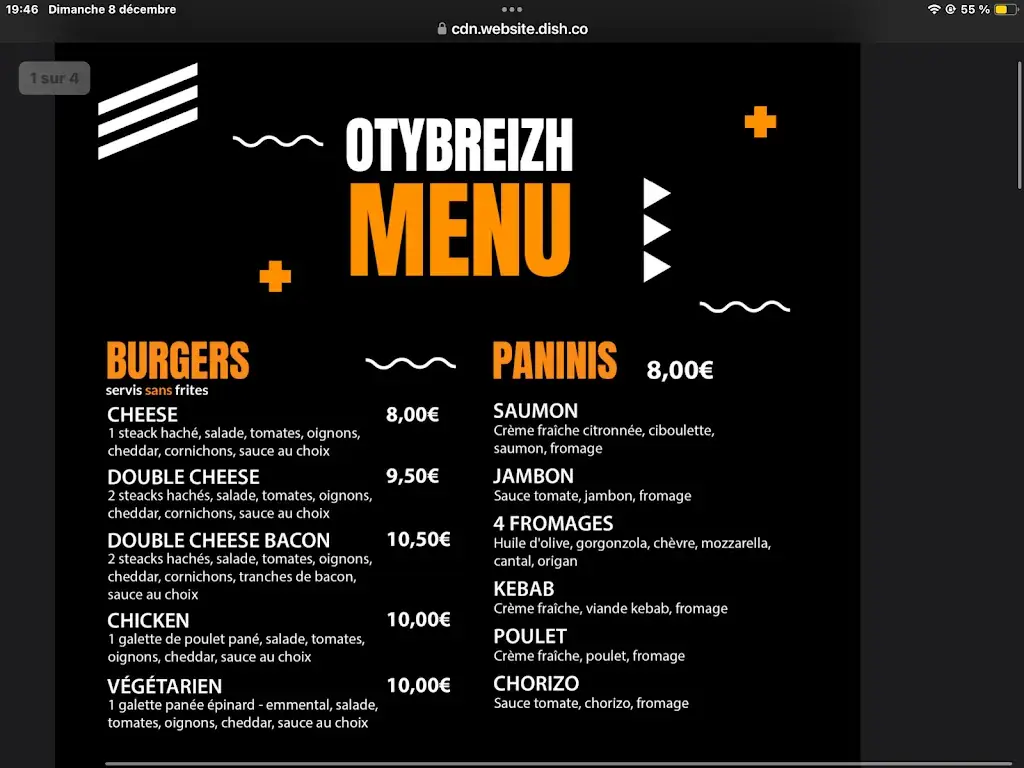 Menu_O ty breizh_Larmor-Plage_immagine_1