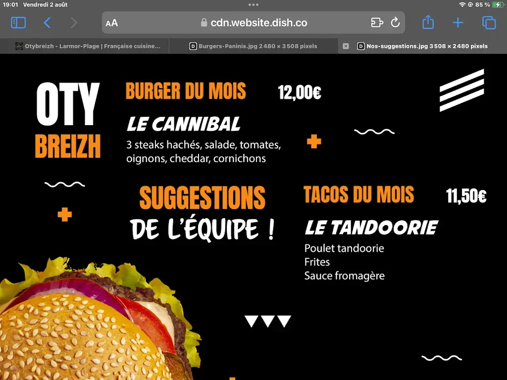 Menu_O ty breizh_Larmor-Plage_immagine_4