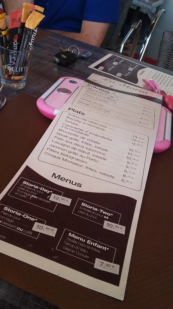 Menu_Brasserie La Storia_Belley_image_1