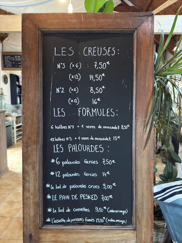 Menu_les huitres d' Evariste_Locmariaquer_image_3