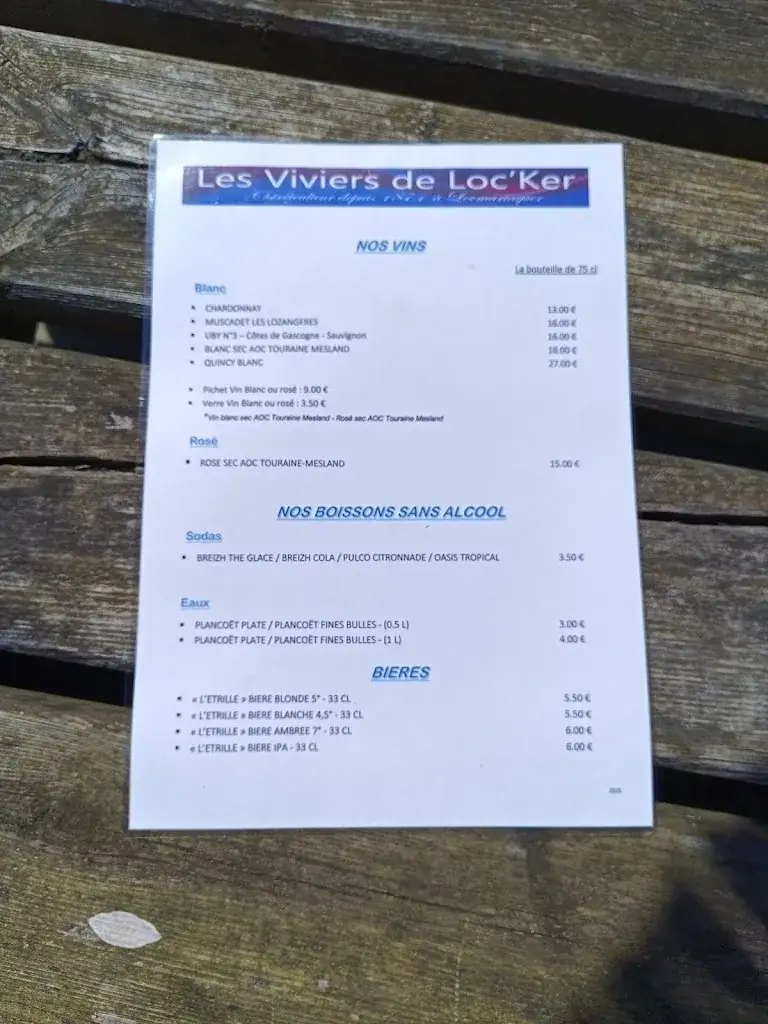 Menu_Les Viviers de Loc'ker_Locmariaquer_immagine_2