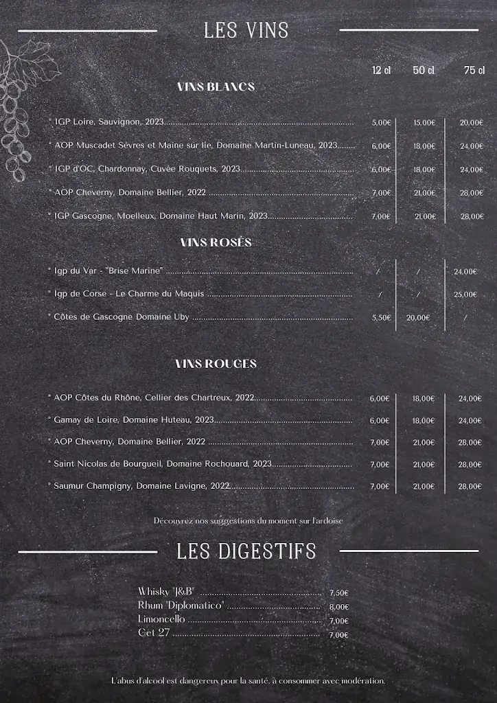 Menu_Restaurant Le Dock'Er_Locmariaquer_immagine_3