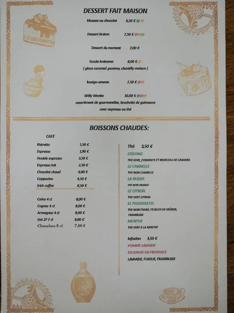 Menu_Restaurant A La Table De Ced_Louannec_image_2