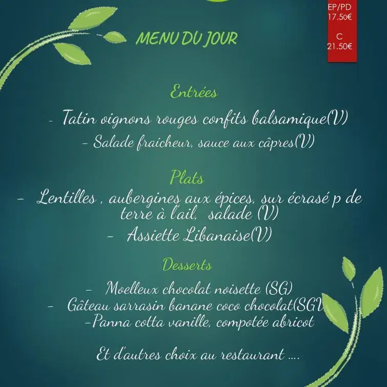 Menu_Les Papilles au vert_Ploërmel_image_1