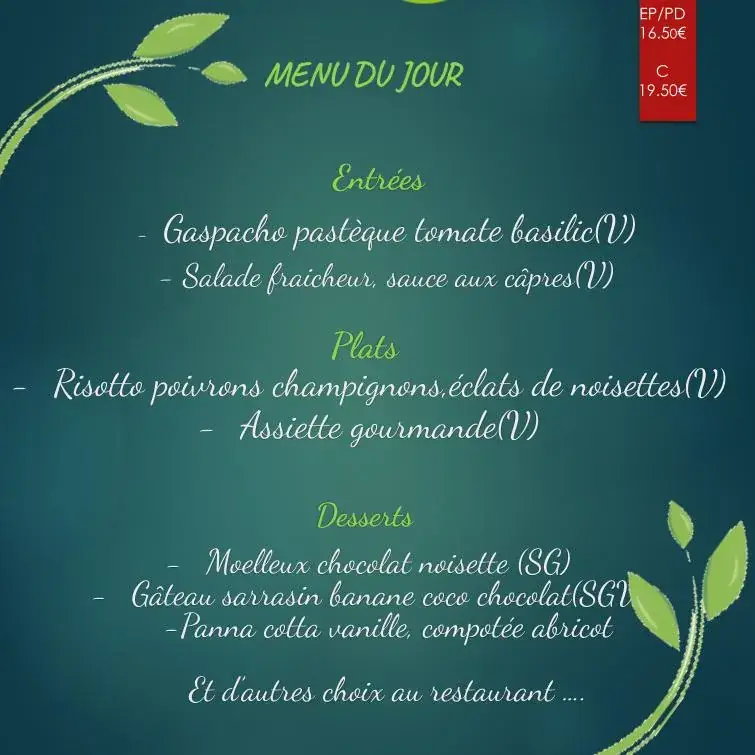 Menu_Les Papilles au vert_Ploërmel_image_2