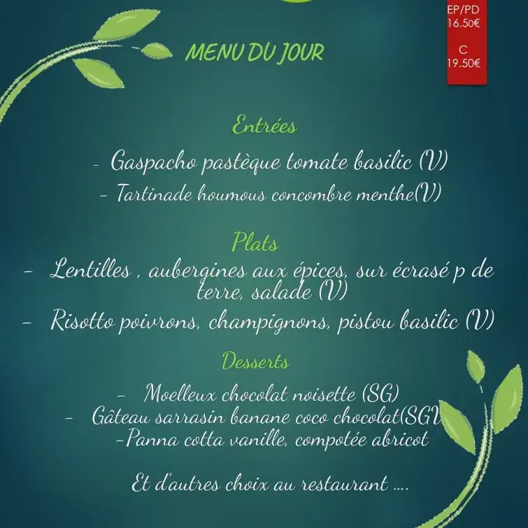 Menu_Les Papilles au vert_Ploërmel_image_3