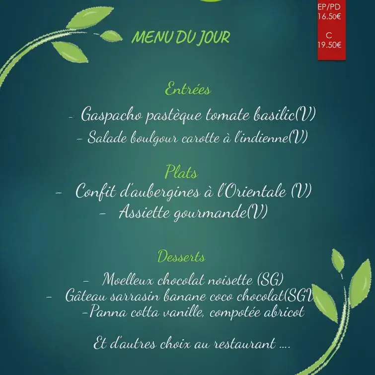Menu_Les Papilles au vert_Ploërmel_image_4