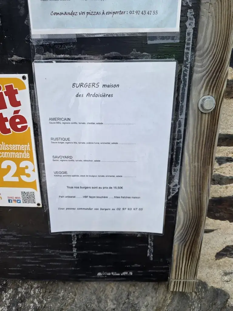 Menu_Restaurant Les ardoisières_Rochefort-en-Terre_image_4