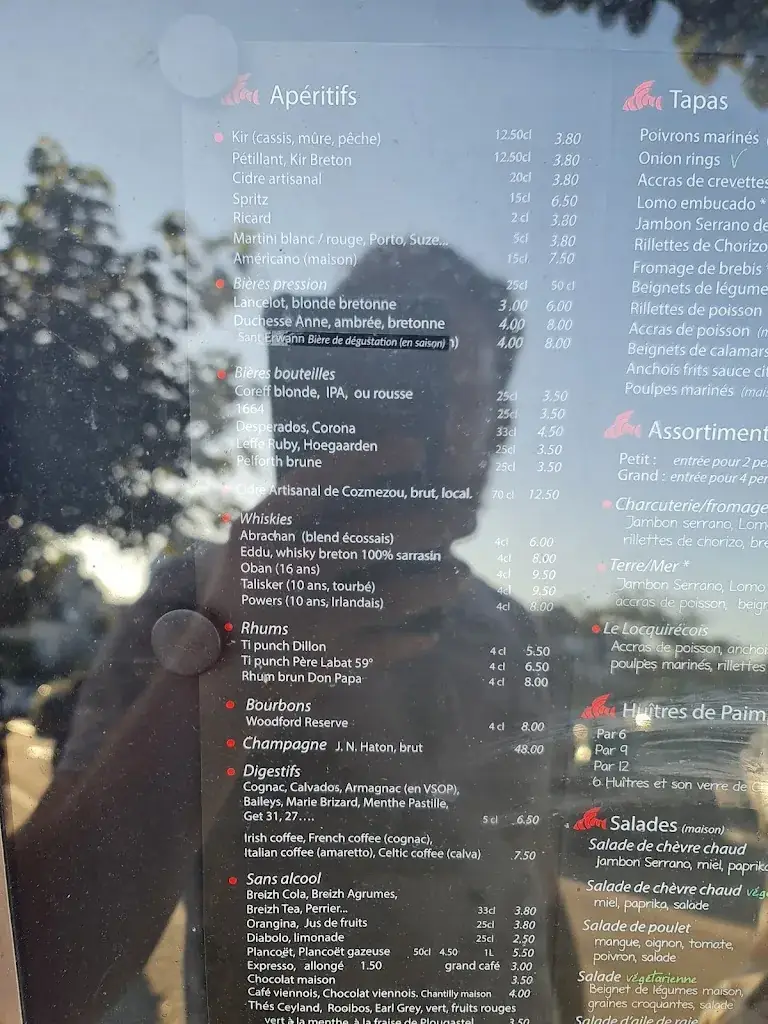 Menu_La dame de nage_Locquirec_image_3