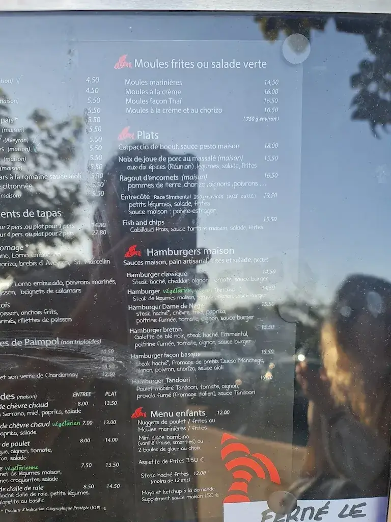 Menu_La dame de nage_Locquirec_image_4