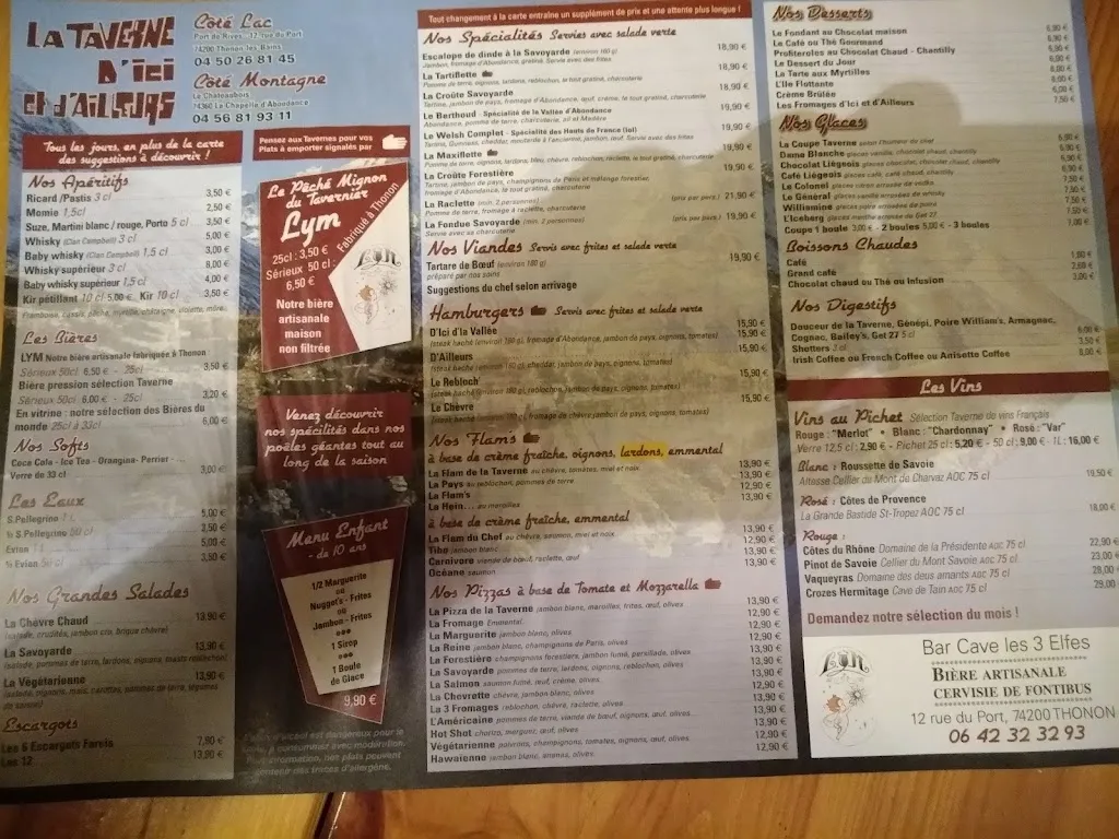 Menu_La Taverne d'ici et d'ailleurs_Chapelle-d'Abondance_image_4