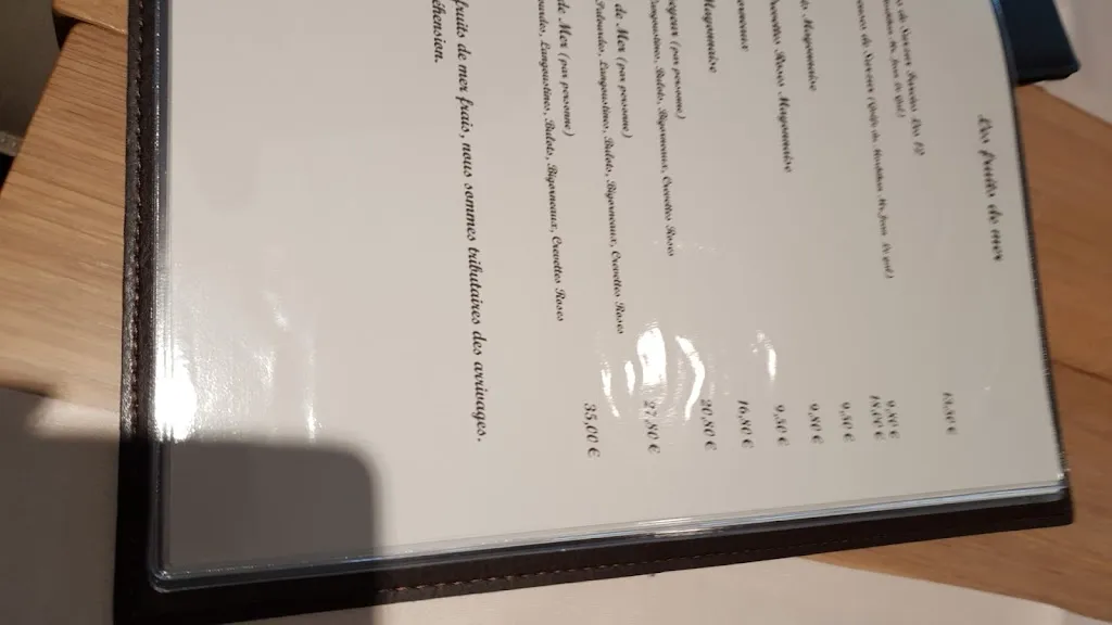 Menu_Le Relais de la Roche restaurant_Marzan_image_3