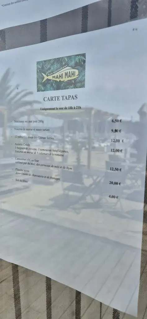 Menu_Mahi Mahi_Loctudy_immagine_4