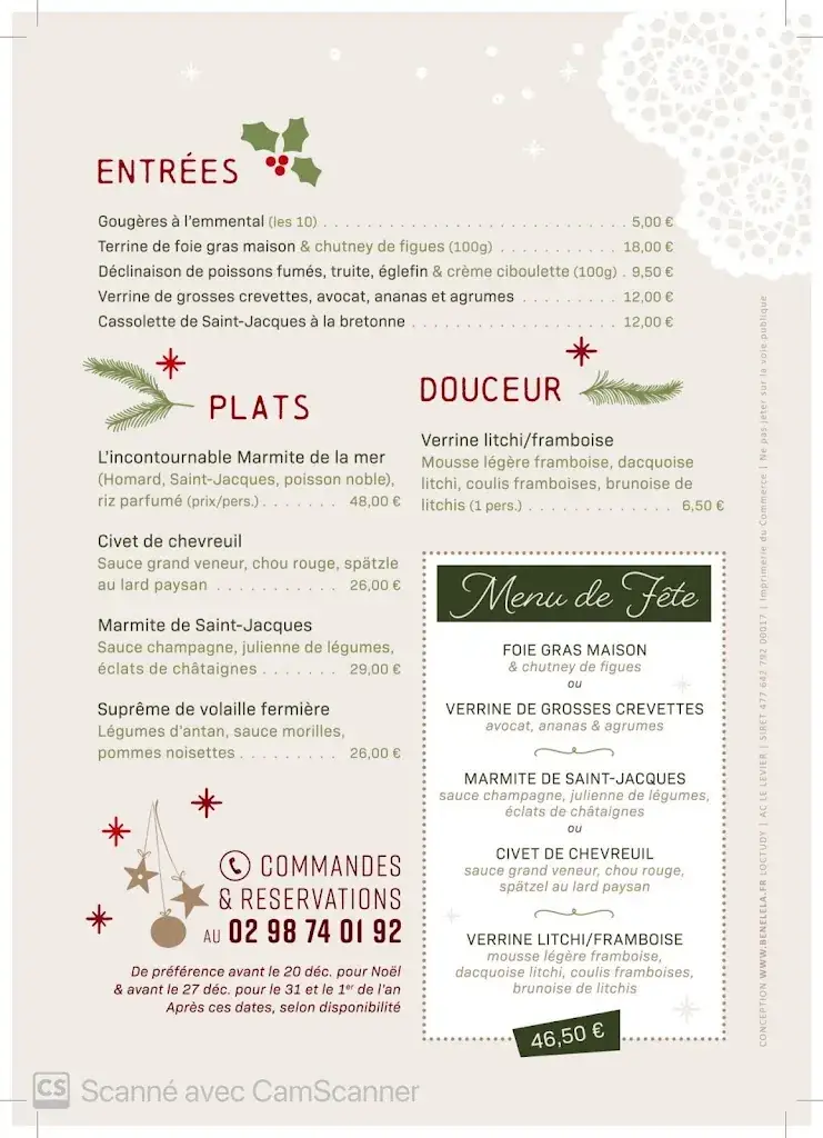 Menu_AC LE LEVIER_Loctudy_image_1