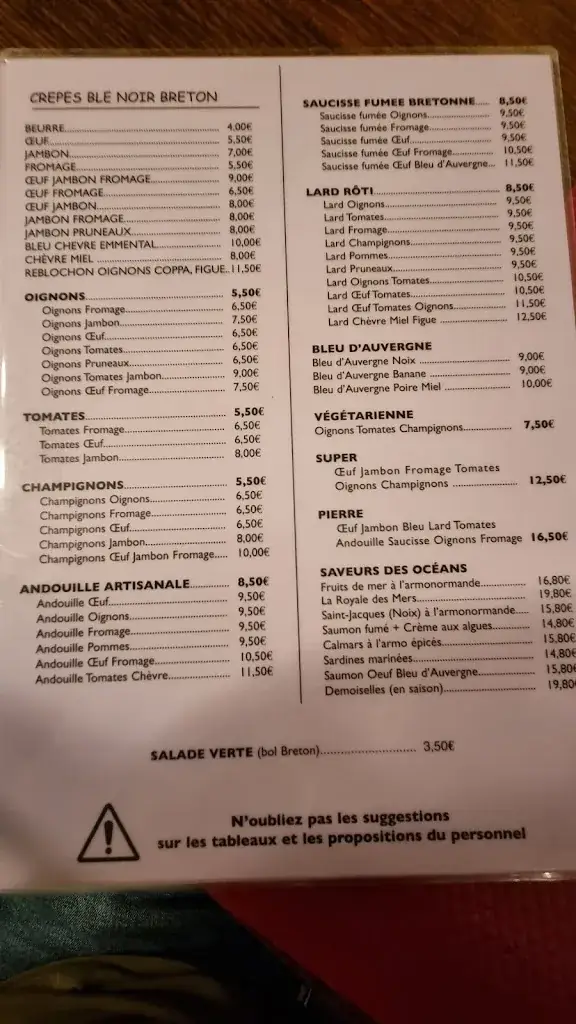 Menü_La Chouannerie_Loctudy_Bild_3