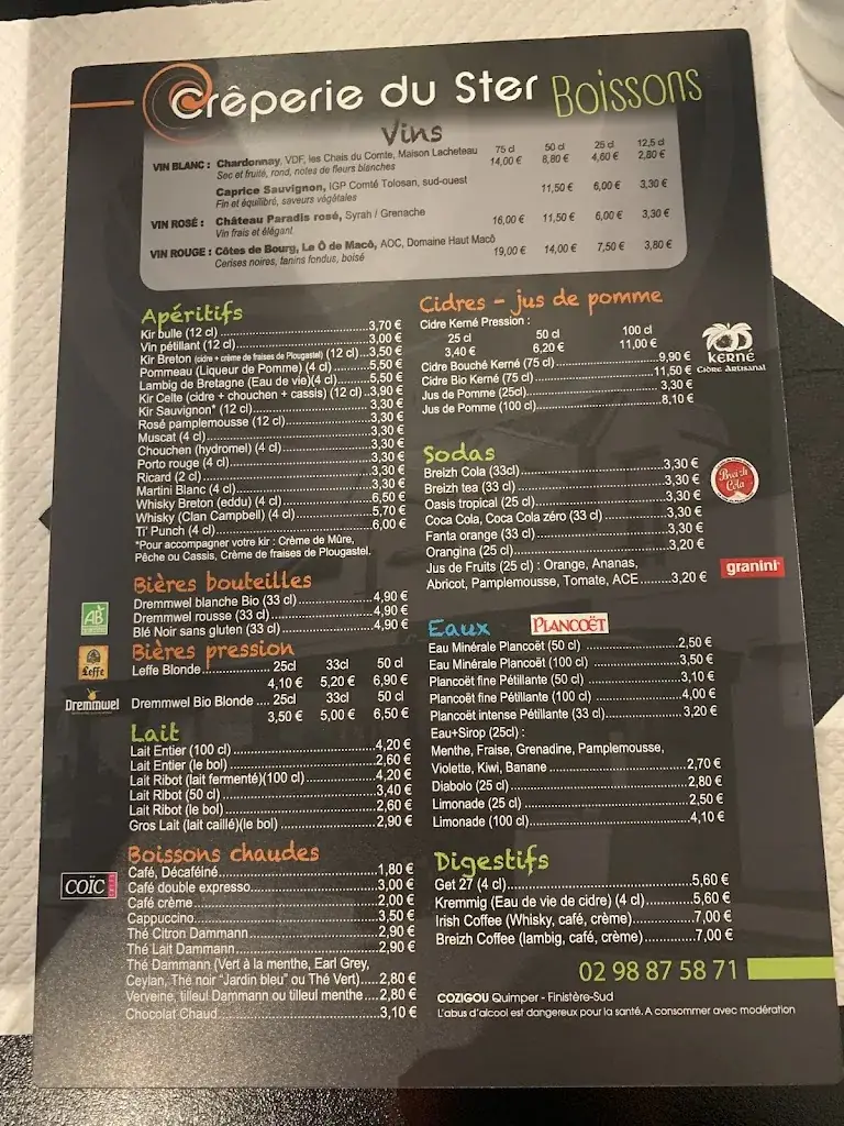 Menu_Crêperie Du Ster_Loctudy_image_2