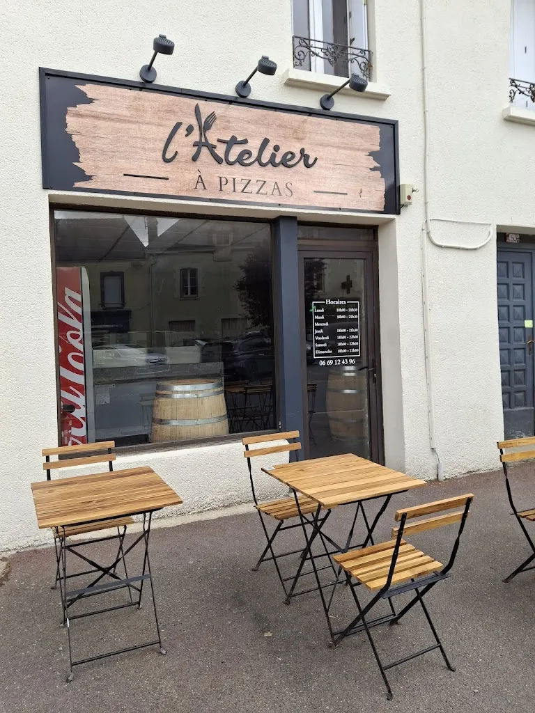 L’Atelier à Pizza restaurant in d'Anast