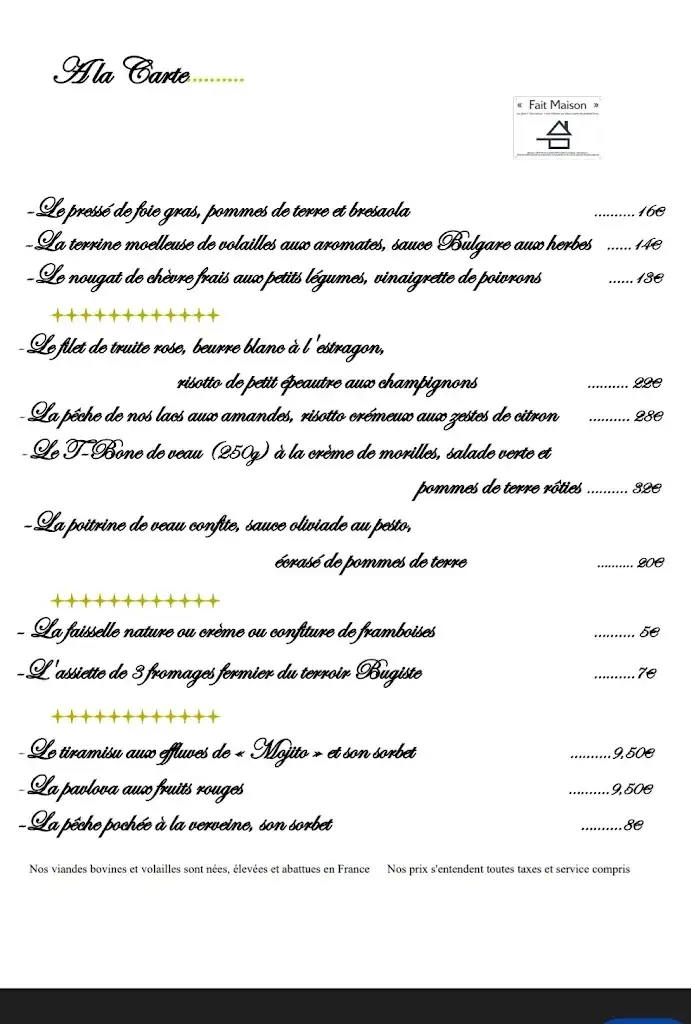 Menu_Auberge de Contrevoz_Contrevoz_image_2