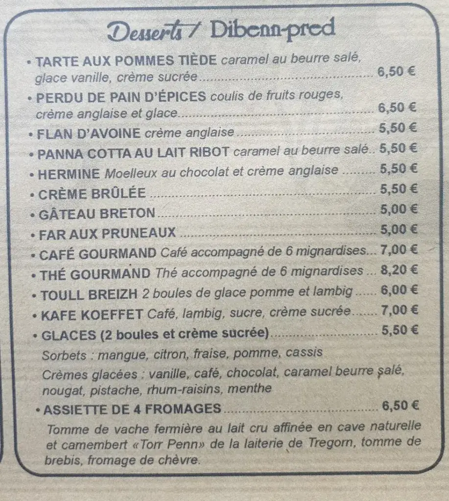 Menü_Tavarn Ar Roué Morvan_Lorient_Bild_4