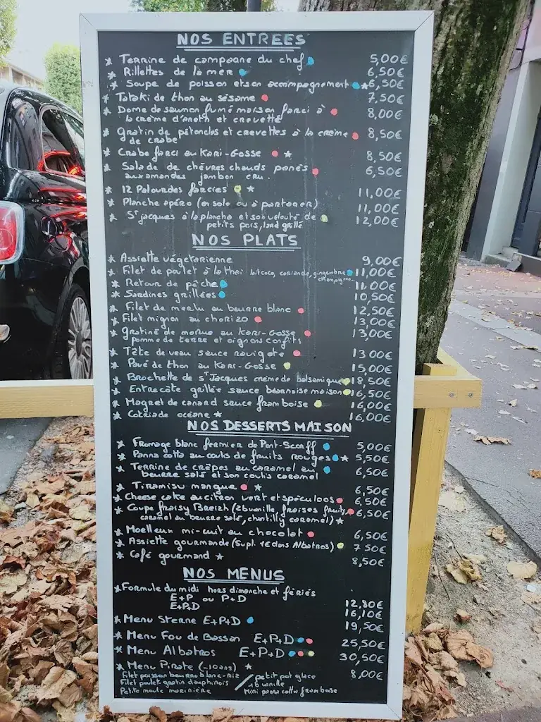 Menu_Le Bistrot Entre Terre Et Mer_Lorient_image_2