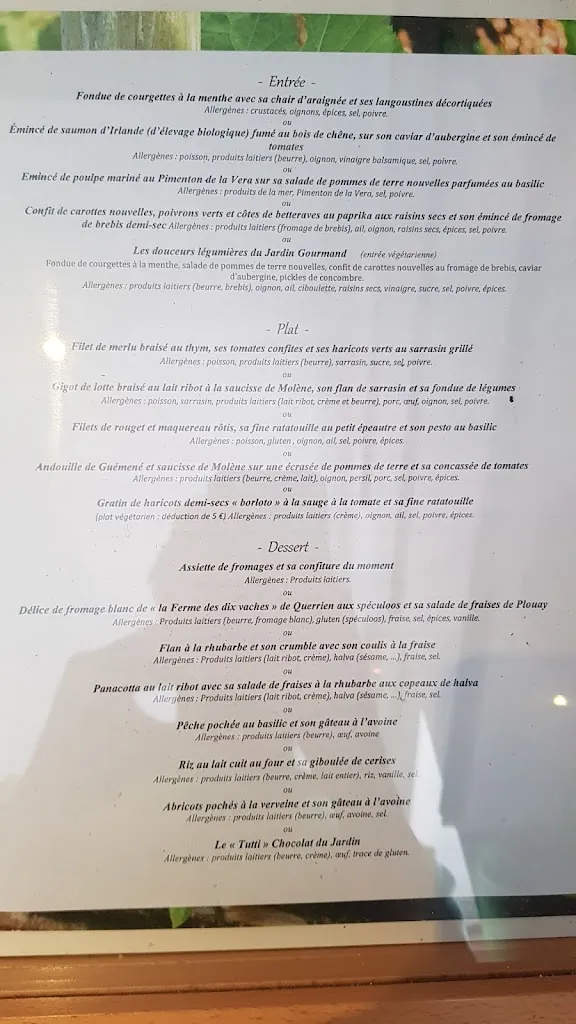 Menu_Le Jardin Gourmand_Lorient_image_1