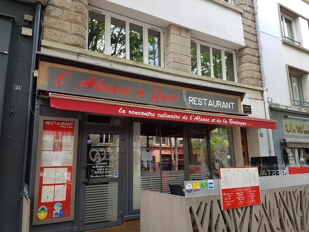 L'Alsace à Quai Restaurant in Lorient