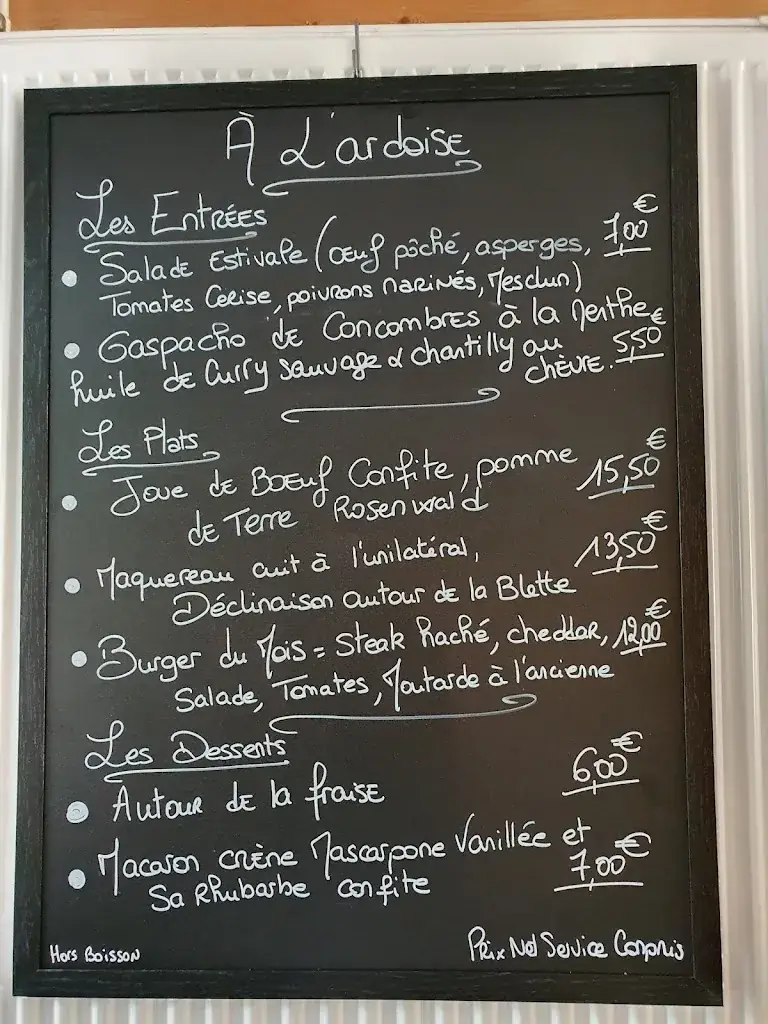 Menu_Restaurant La Maison du Puits_Pleucadeuc_immagine_2