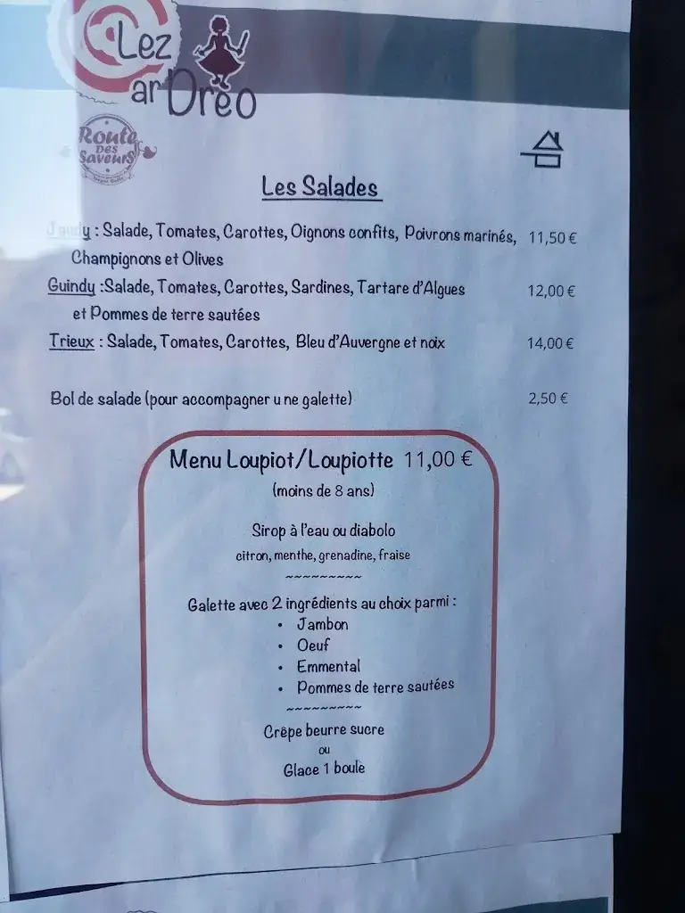 Menu_Lez ar dreo_Lézardrieux_image_1