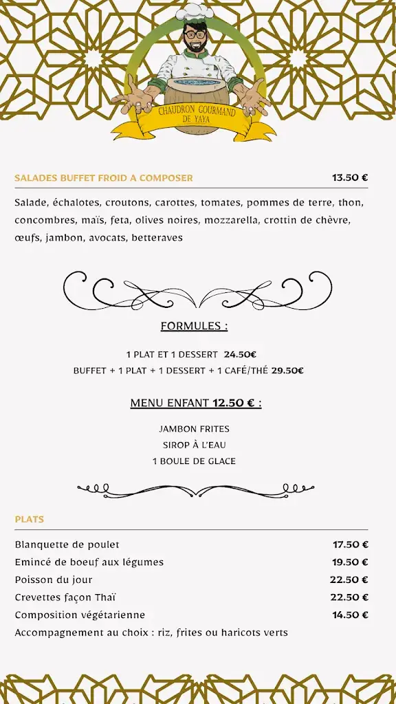 Menu_CHAUDRON GOURMAND DE YAYA_Lézardrieux_image_2