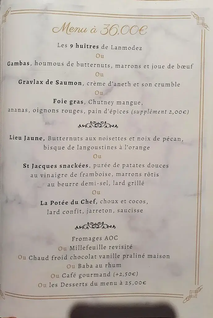 Menu_L' Islandais - Restaurant_Paimpol_immagine_1