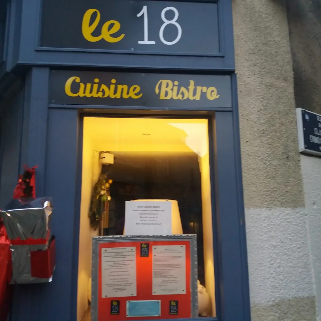 Le 18 Cuisine Bistro restaurant in Paimpol