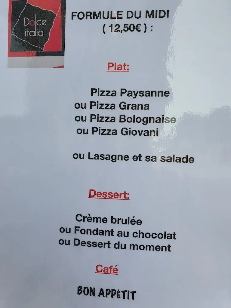 Menu_Dolce Italia loudeac_Loudéac_image_2