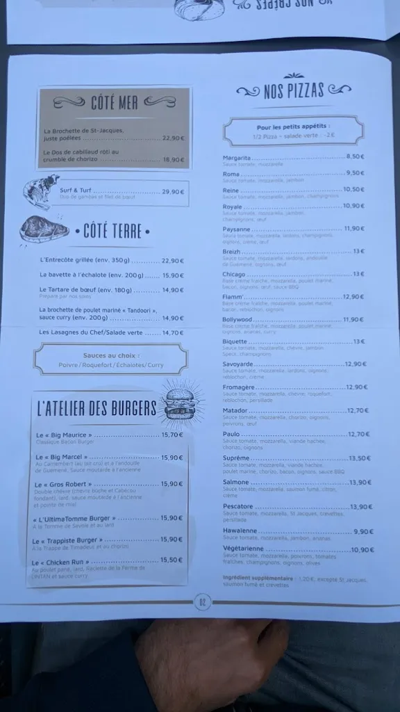 Menu_Maurice et Eugénie_Loudéac_image_2