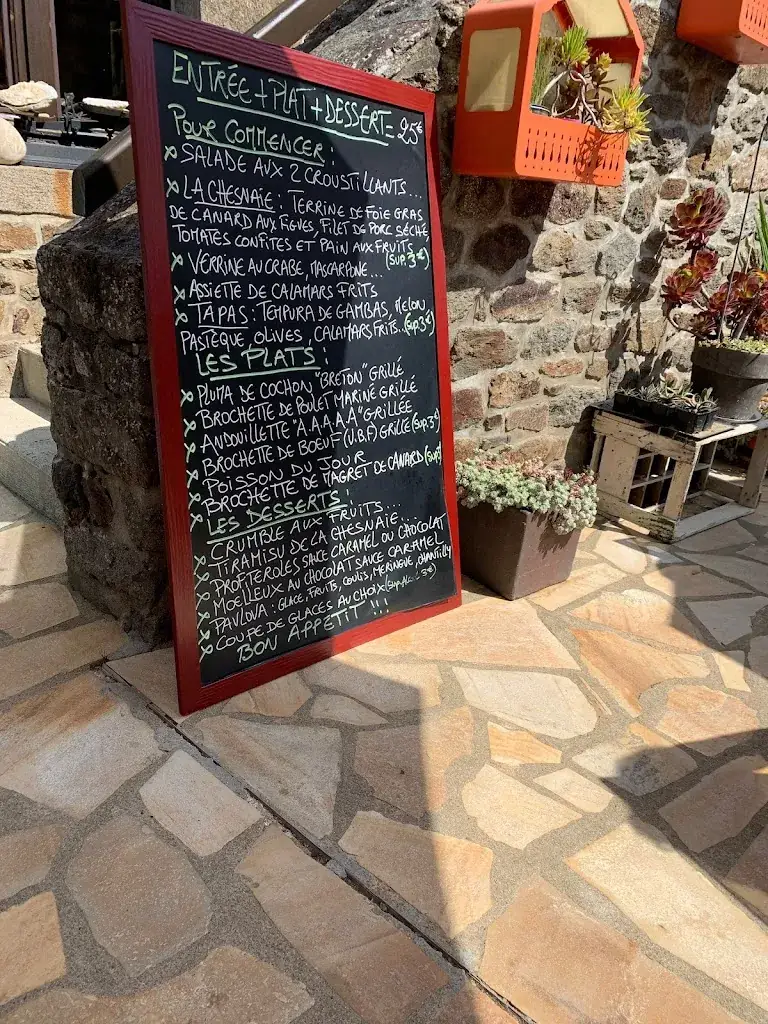 Menu_Auberge de la Chesnaie_Pleudihen-sur-Rance_image_4