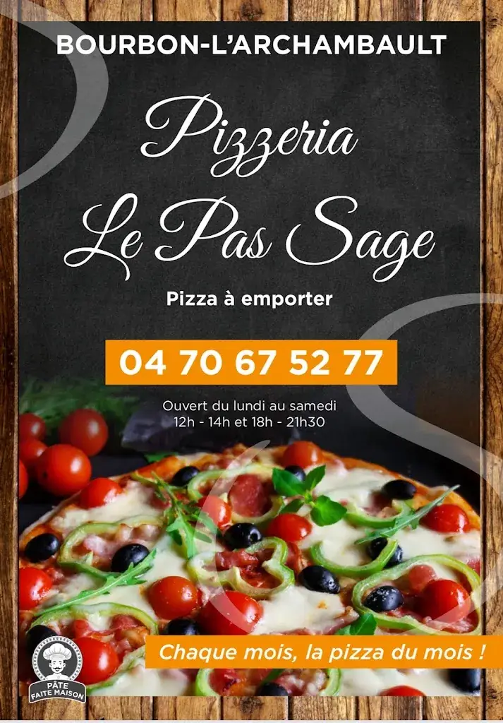 Menu_Pizzeria Le Pas Sage_Bourbon-l'Archambault_image_3