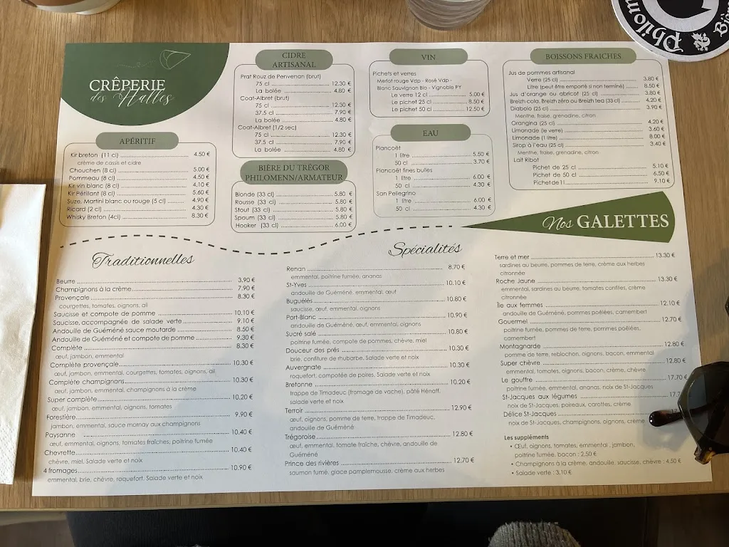 Menu_CRÊPERIE DES HALLES_Tréguier_image_1