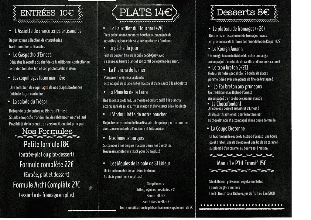 Menu_Le Bistrot D'Ernest_Tréguier_image_2