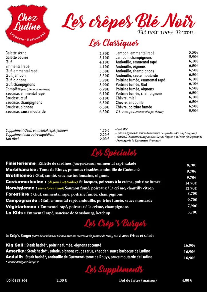 Menu_Crêperie Restaurant - Chez Ludine_Monterblanc_immagine_3