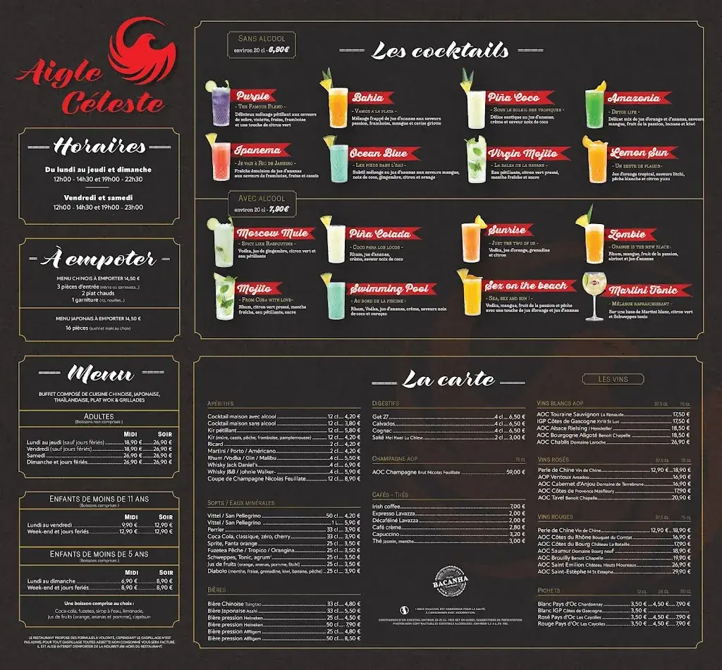 Menu_L'Aigle Céleste_Vannes_image_2