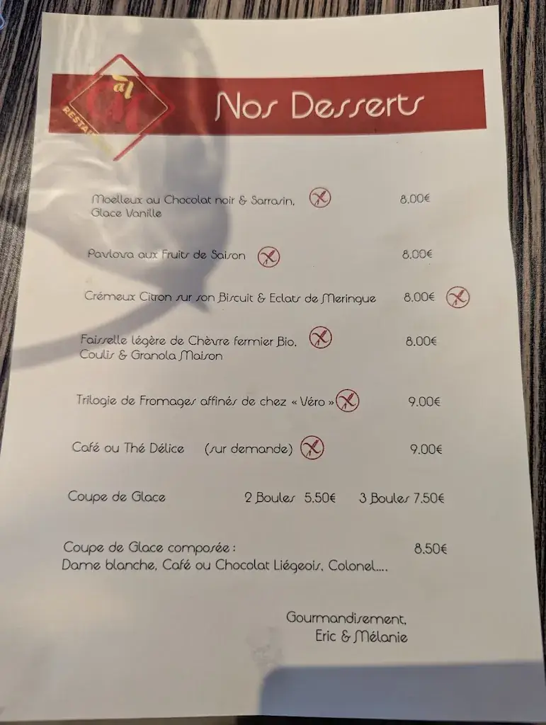 Menu_Restaurant Comme à la Maison_Vannes_immagine_2